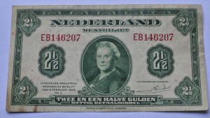 Geruild voor Nederlands biljet