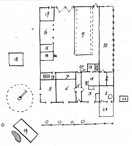 Plattegrond boerderij Herikhuizen